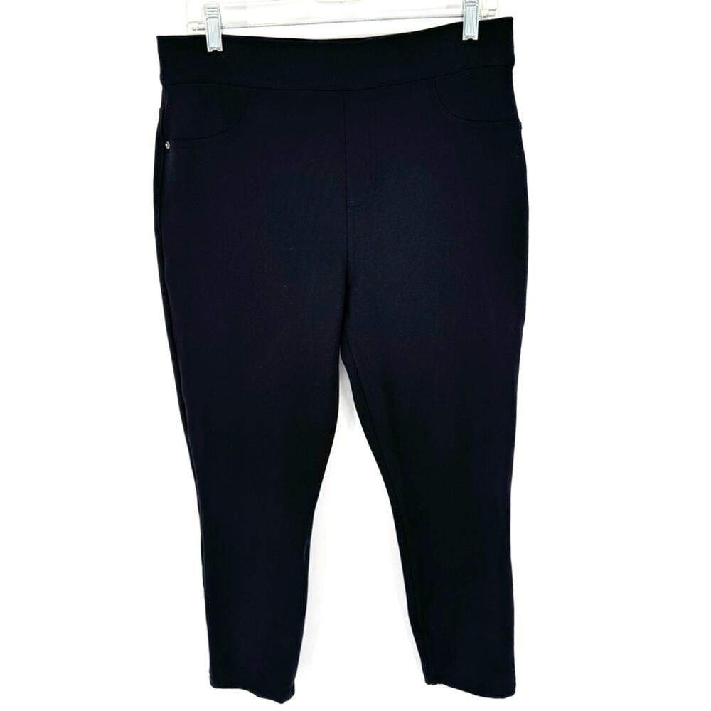 SPANX The Perfect Black Pant Ankle 4-Pocket Stretch Pull On Sz XL Minimal Office - Picture 7 of 15